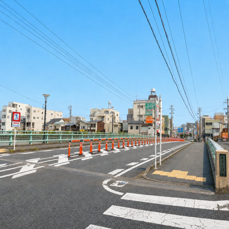 千歳橋のイラスト