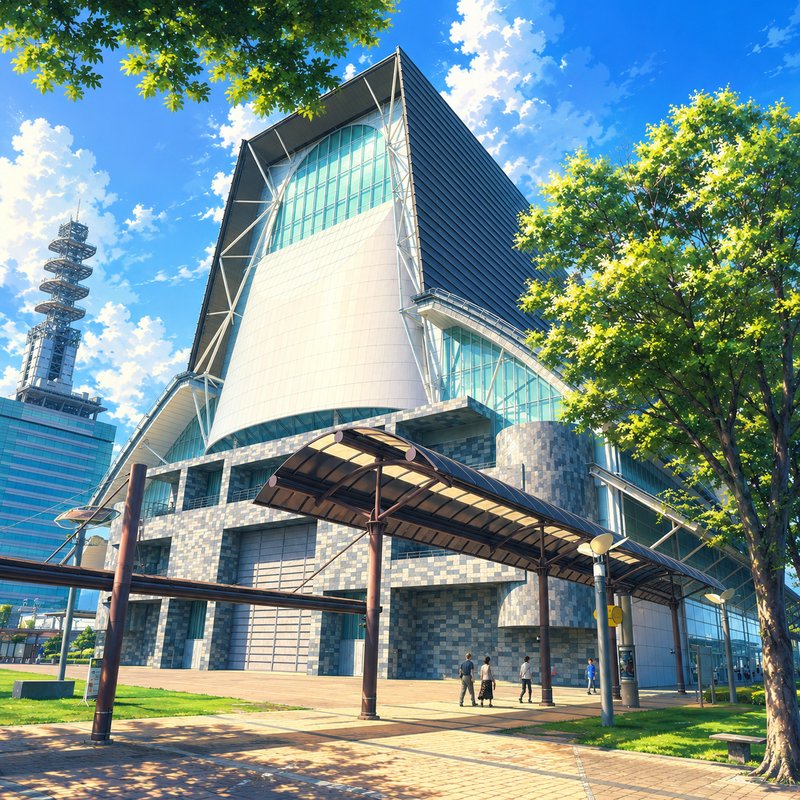東静岡グランシップのイラスト