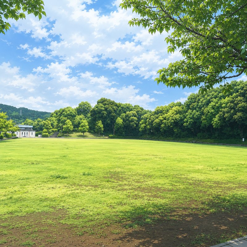 清見潟公園のイラスト