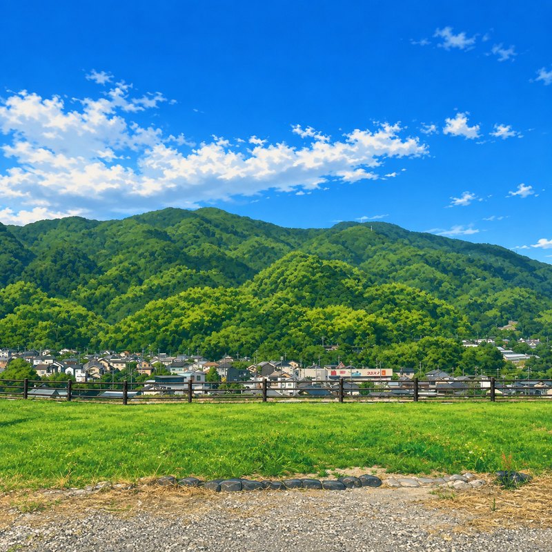 小島陣屋跡のイラスト