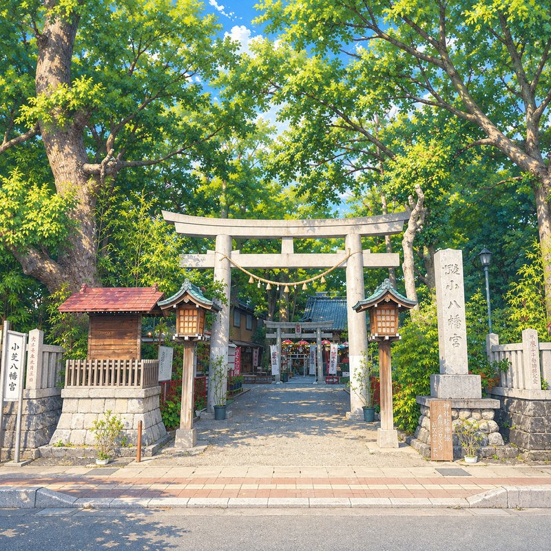 小芝八幡宮のイラスト