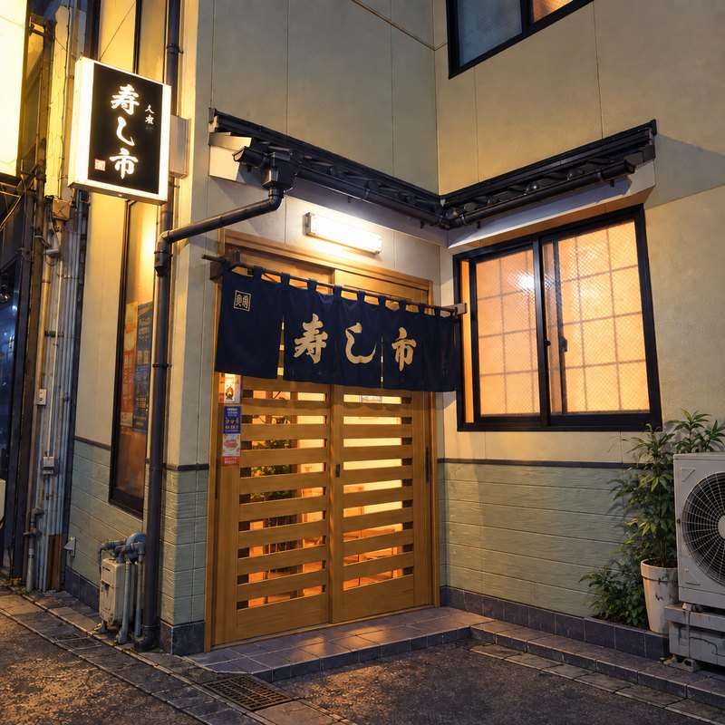寿し市のイラスト