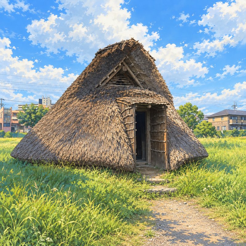 登呂遺跡のイラスト